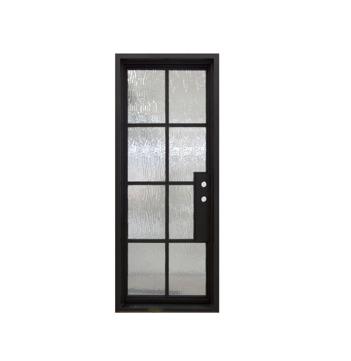 China Modern Hot Sales Door Wrought Iron European Standard Steel Entry Doors TS-058 for sale