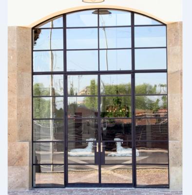 China Modern Customized High Performance Steel Frame Slim Windows And Doors ss-007 for sale