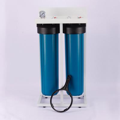 China Hotel Housing 2 Stage 20 Inch Big Blue Pre Filter for sale