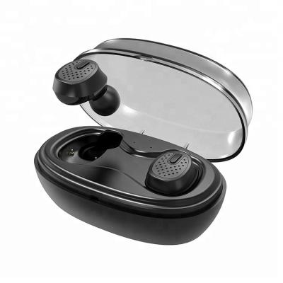 China In-ear 5.0 True Radio Stereo Headphones , Mini Bluetooth Headphones Earpiece With Charging Box For All Smart Devices for sale