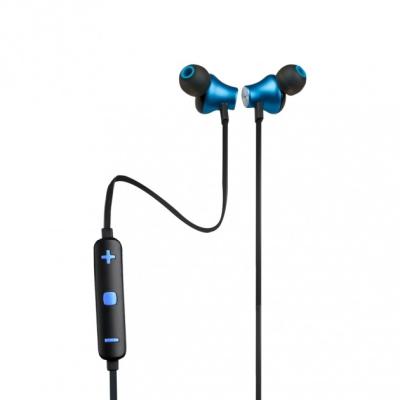 China Best selling magnetic comfortable wearing blue sport in ear small bluetooth wireless earphone for sale