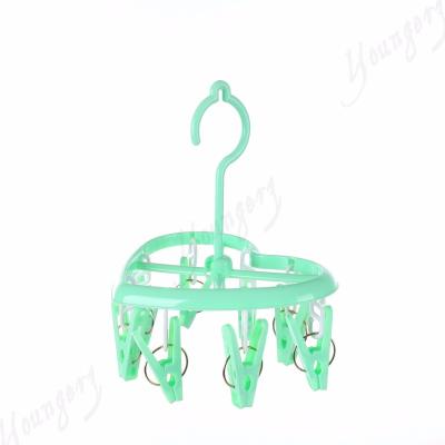 China Durable 8 Peg Plastic Hanging Laundry for sale