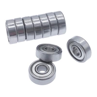 China Custom 3*8*4mm Skateboard Bearings Ball Bearing High Quality Low Noise High Quality Miniature 3D Printers for sale