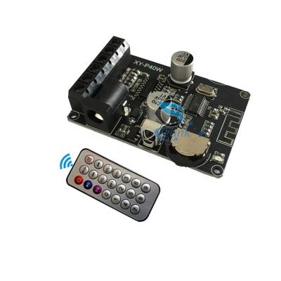 China Switch and Sensor for STM Receiver Power Amplifier IC Module XY-P40W Wireless Dual Channel 12V 24V Audio Amplifier Board for sale