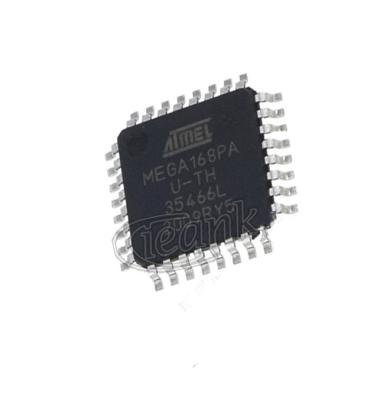 China Microcontroller mcu IC ATMEGA168PA-AU microcontrollers IC MCU 8BIT 16KB FLASH 32TQFP for sale