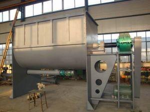 China Wldh Series Horizontal Ribbon Mixer Chemical Fertilizer Horizontal Ribbon Blender for sale