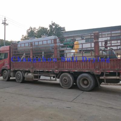 China El área de transferencia de calor es grande adecuado para secador de rastrillo para secado de materiales a baja temperatura en venta