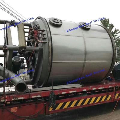 China Calcium Formate Disc Dryer LPG Continuous Electric Heating for sale