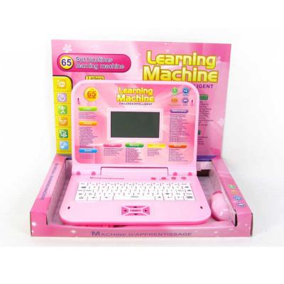 China 65 Function Teaching Machine Laptop Computer Toys 65 Function Computer Laptop Teaching Machine Plastic English Learning Toy Kids Toys With Mouse for sale