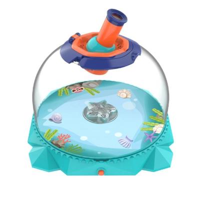 China Plastic Early Childhood Education Observation Experimental Fish Viewer Insect Feeding Barrel For Kid Outdoor Exploration Toy for sale