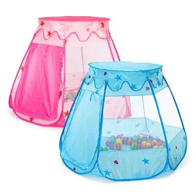 China Large Children Girls Kids Room Tent Toy Outdoor And Indoor Baby Folding Sports Tent Ocean Fairy Ball Pool Pop Up Tent For Sale for sale