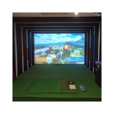 China Indoor AR Interactive Projection Game Amusement Sports Game Simulated Golf For Fun for sale