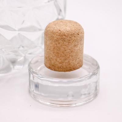 China Canned Food Glass Bottle Customized Luxury Wooden Bar T Shaped Top Synthetic Wine/Spirits Cork Bottle Stopper for sale