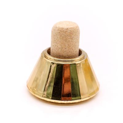 China Factory Outlet Acrylic Cork Wine Bottle Caps Wine Cork Stoppers Variety Available for sale