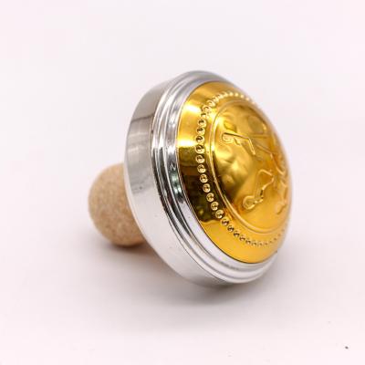 China Hot sale 200ml500ml 750ml bottles factory empty glass bottle metal cap red wine brandy bottle cork stopper for sale