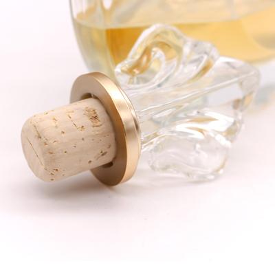 China Factory direct sale custom red wine bottle and logo cork wine bottle wood cap cork cork stopper cap many styles for sale