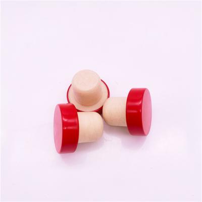 China China High Standard Eco-friendly Glass Vial Coaster Aluminum Hat Cork Bottles For Sale for sale