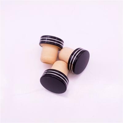 China Hand blown glass butt plug silicone bottle cap aluminum cork from bottles factory wholesale price for sale