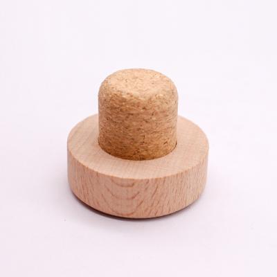 China Bottles Wine Caps Wine Bottle Corks Custom Size Cap Synthetic Aluminum Cork/Aroma Cork/Wine Stopper for sale