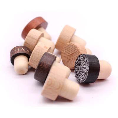 China Bottles Good Quality Wooden Wine Corks Custom Wooden Wine Corks Sealing Corks Of Capsules for sale