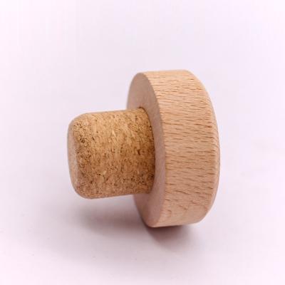 China Custom Wooden Bottles Factory Wooden Wine Corks Wine Corks Sealing Corks Bottle Caps Best Selling for sale