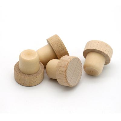 China Bottles Seal New Arrival Customized Reusable Wine Cork Top Polymer Cork Juniper T-shaped Wooden Synthetic Vodka Scatter Bottle for sale