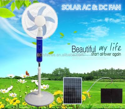 China Power Saving & Cooling Rechargeable DC Fan LED Light For Indoor Home Use Pakistan / Egypt Best Price for sale