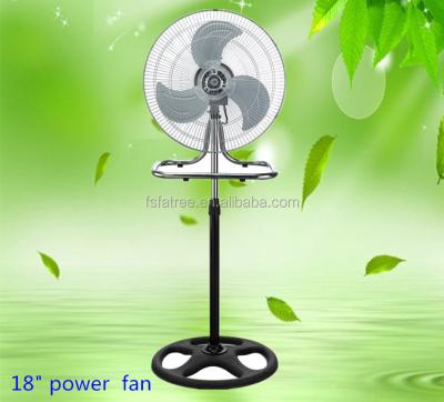 China Air cooling 18 inch 3 in 1 hot sale electric industrial fan (stand fan/wall fan/floor fan) for sale