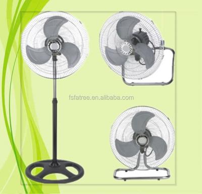 China Air Cooling Factory Quality High Speed ​​18 Inch 3 In 1 Floor Stand Fan Floor Fan for sale