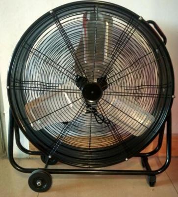 China Commercial electric 24 in. air cooled. Direct Drive Heavy Duty Orbital Drum Fan for sale