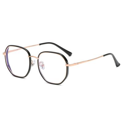 China New Fashion Glasses Fashion Eyewear Titanium Alloy Optical Frame Adults Ultralight Blue Light Glasses for sale