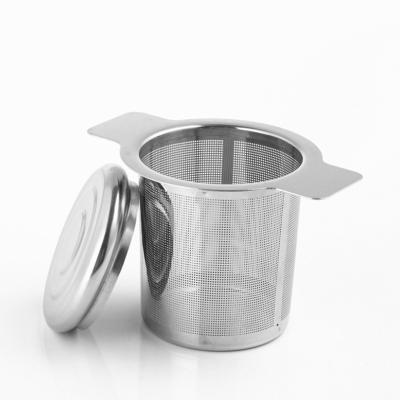 China Viable Factory Wholesale Stainless Steel Mesh Tea Infuser Profession Tea Extra-fine Strainer for sale