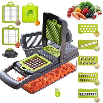 China CAD Amazon Viable Hot Sale 11 in 1 Onion Vegetable Chopper Chopper Slicer for sale