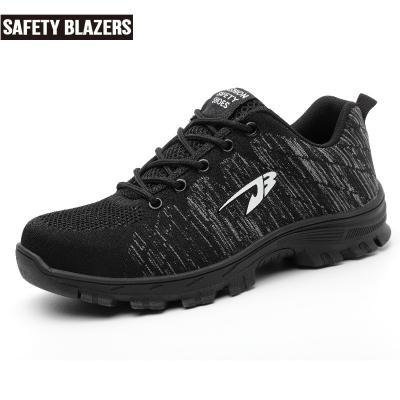 China SECURITY BLAZERS Men's And Women's Anti Rolling And Anti Piercing Steel Toe Black Work Safety Shoes for sale