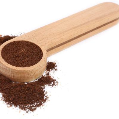 China Custom Stored Tailai Coffee Scoop Bag Staple Wooden Coffee Scoop Kitchen Tools for sale