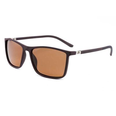 China Custom Fashion TR90 Frame High Quality Man Sports Polarized Sunglasses for sale