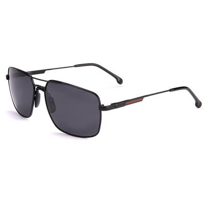 China Retro Black Metal Frame Sunglasses UV400 Protection OEM Service Adult for sale