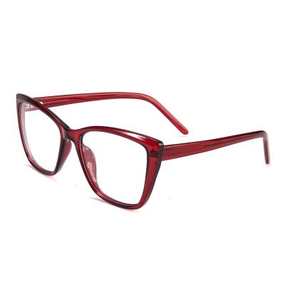 China OEM Service Women Optical Frame Anti Blue Light Modification Solid Pattern for sale