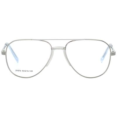 China Custom Size Optical Frame Eyeglasses Fashionable Sport Casual Metal Round Circle for sale