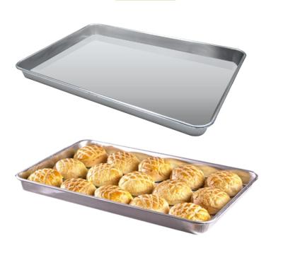 China Standable Set Pan Cake Iron Quality Size Tray Cake Tray Square Bread Tray Baking Bakery for sale