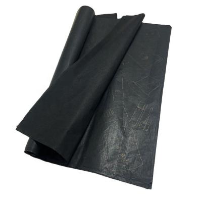 China Black Biodegradable Tissue Paper Custom Logo Custom Tissue Paper Clothing Labels Heat Press Navy Custom Tissue Paper for sale