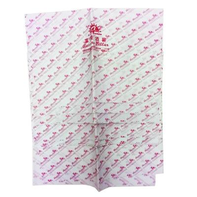 China Biodegradable Custom Wrapping Tissue Paper With Logo For Clothes Gift Wrapping for sale