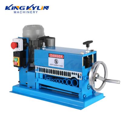 China Stripping Machine Separating KK-038 Automatic Cable Clamp Wire Stripping Machine Scrap Copper Wiring Stripping Machine for sale