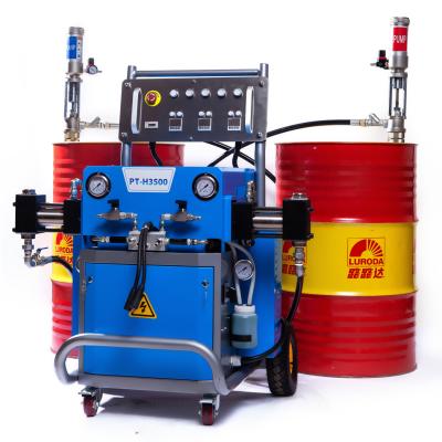 China Hotels polyurethane foam and PU spray polyurea coating machine for sale