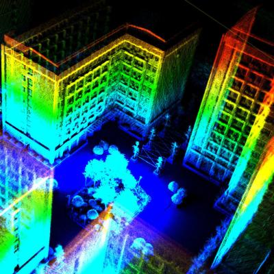 China SLAM LiDAR Mobile Mapping-Lösung Geosun GS-100G Gebäude-3D-Datenerfassung GNSS INS LiDAR Slam-Kombination zu verkaufen