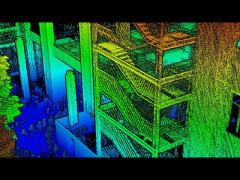 Effortless Staircase Scanning with GS 100G Handheld SLAM LiDAR  Ultimate Building Inspection Tool