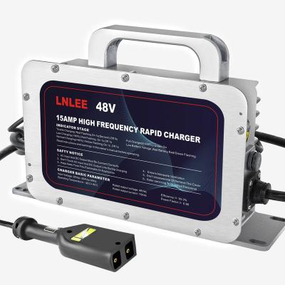 China Multifunctional Automatic Charger LNLEE 48V Golf Cart Waterproof Lead Acid Battery Chargers for sale