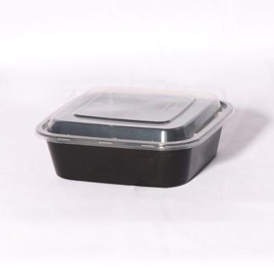 China Factory Direct Sale Disposable Food Container Disposable Containers With Lids Plastic Disposable Food Container for sale