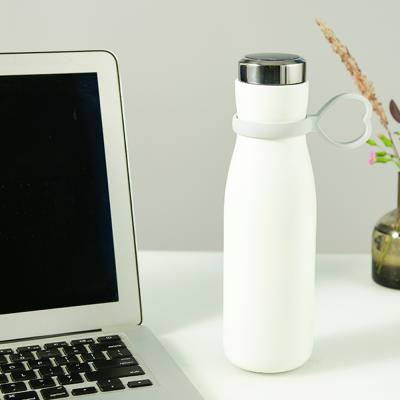 China PORTABLE Vacuum Insulated Ceramic Stainless Steel Ember Temperature Control Smart Mug for sale