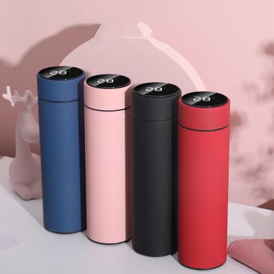 China PORTABLE Temperature Display Stainless Steel Travel Coffee Mug Ember Smart Water Bottle Tumbler for sale